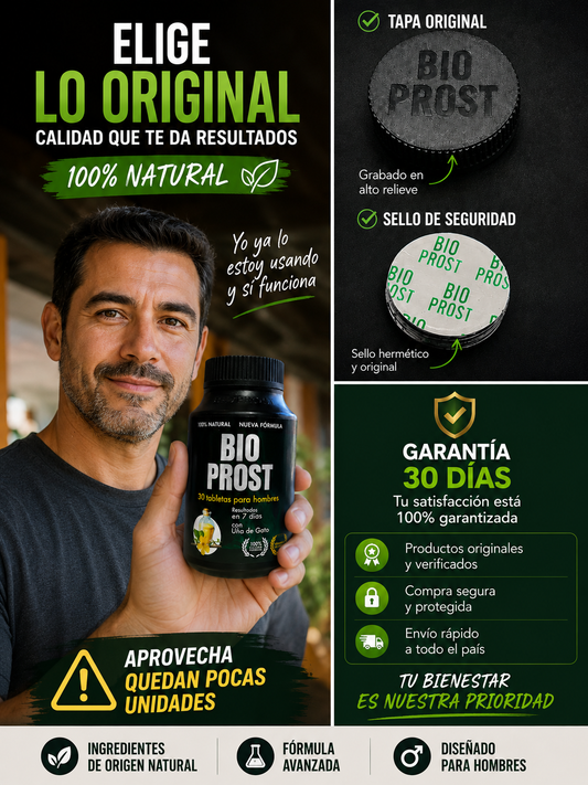 Bio Prost – Mejorara el Bienestar de la Próstata y la Salud Urinaria