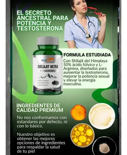 Shilajit Ultra – Aumenta tu energia de forma natural