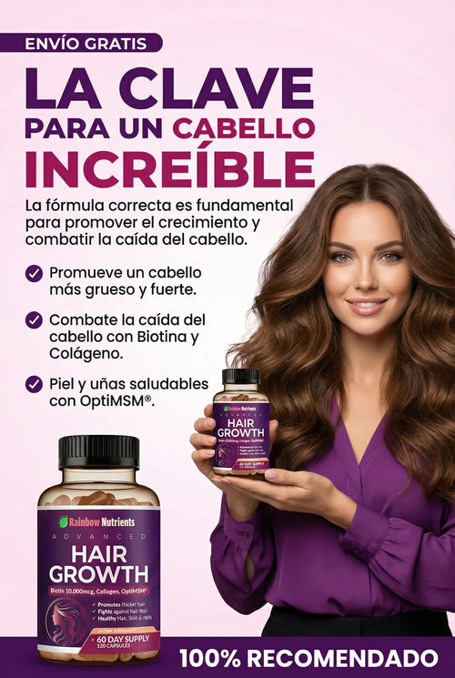 HAIR GROWTH ADVANCED 120 CAPSULAS